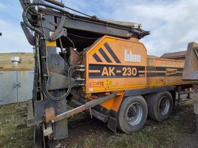 Doppstadt AK 230 2011 - green waste recycling system, mobile timber processing plant, high speed flail hammer