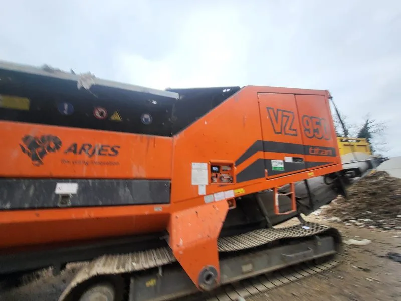 used shredder Arjes VZ 950 used shredder Arjes VZ 950