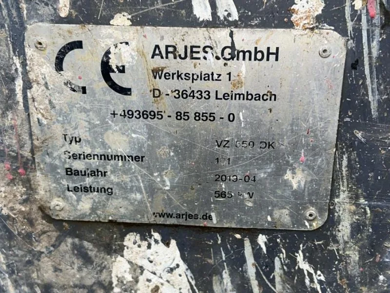 slow speed shredder Arjes VB 850 DK slow speed shredder Arjes VB 850 DK