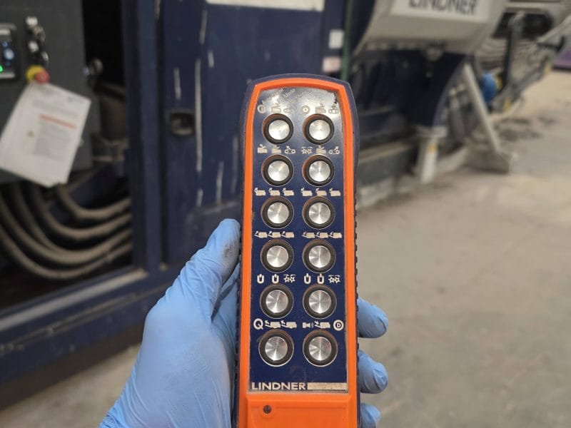 remote lindner shredder remote lindner shredder