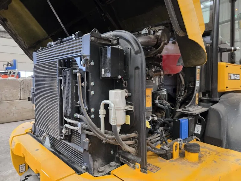 JCB TM4 20 C SV wheeled telescopic loader JCB TM4 20 C SV wheeled telescopic loader - compost yard wheel loader, commercial recycling site handler, telescopic pivot steer loader