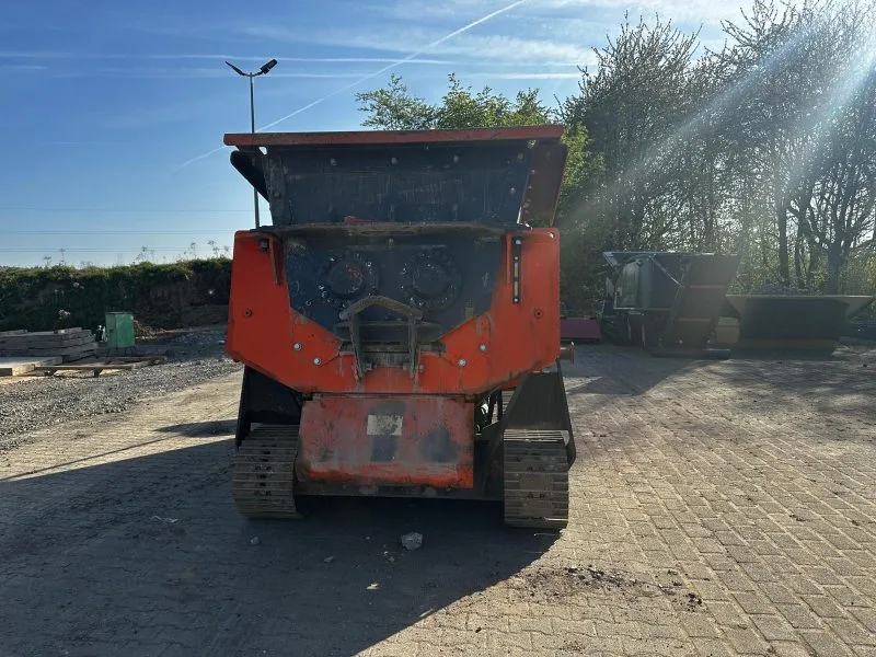 used-arjes-impaktor-250-front-view-for-sale ARJES Impaktor 250 industrial shredder for wood waste and C&D recycling