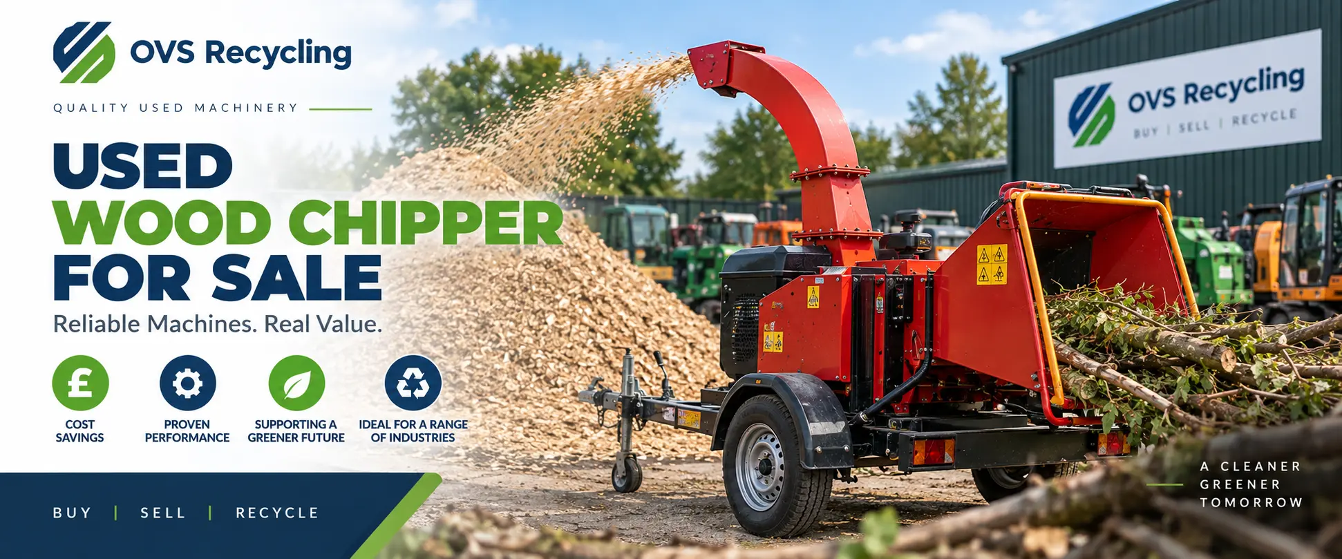 Used Wood Chipper for Sale